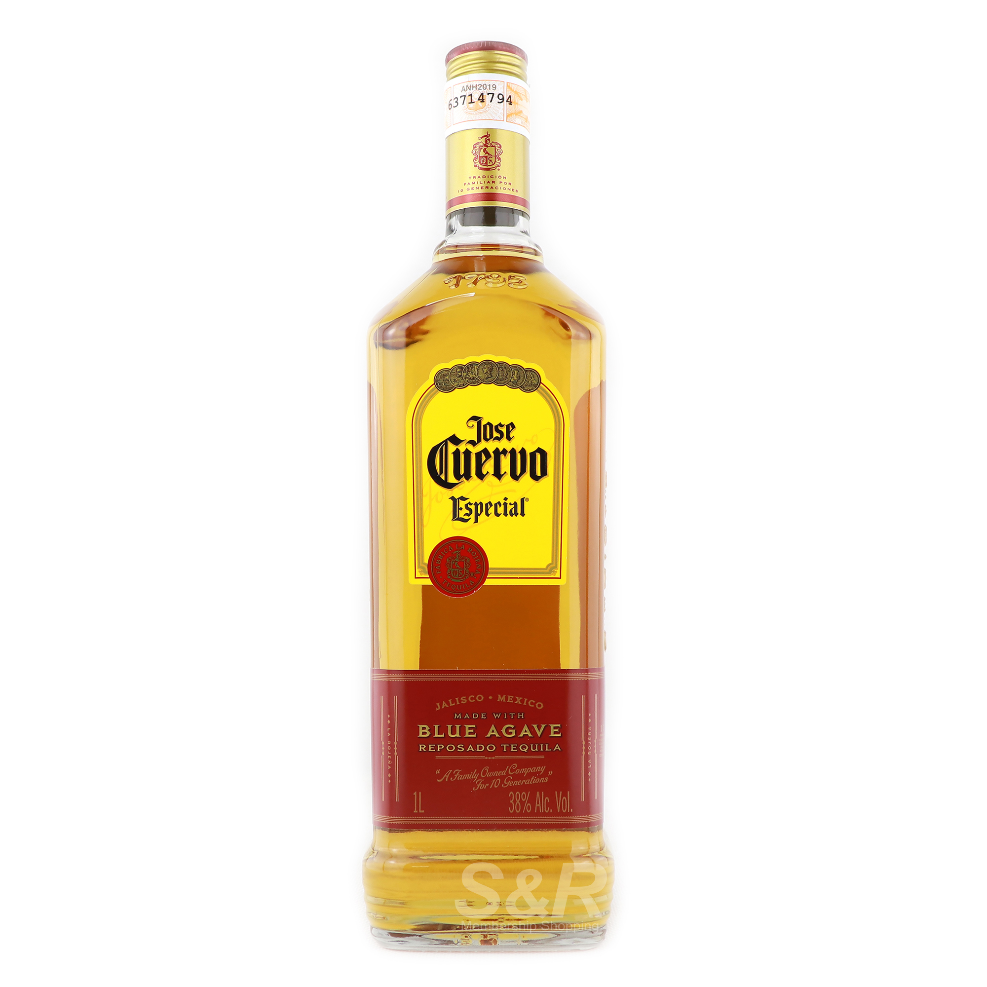 Jose Cuervo Gold Especial Tequila 1L